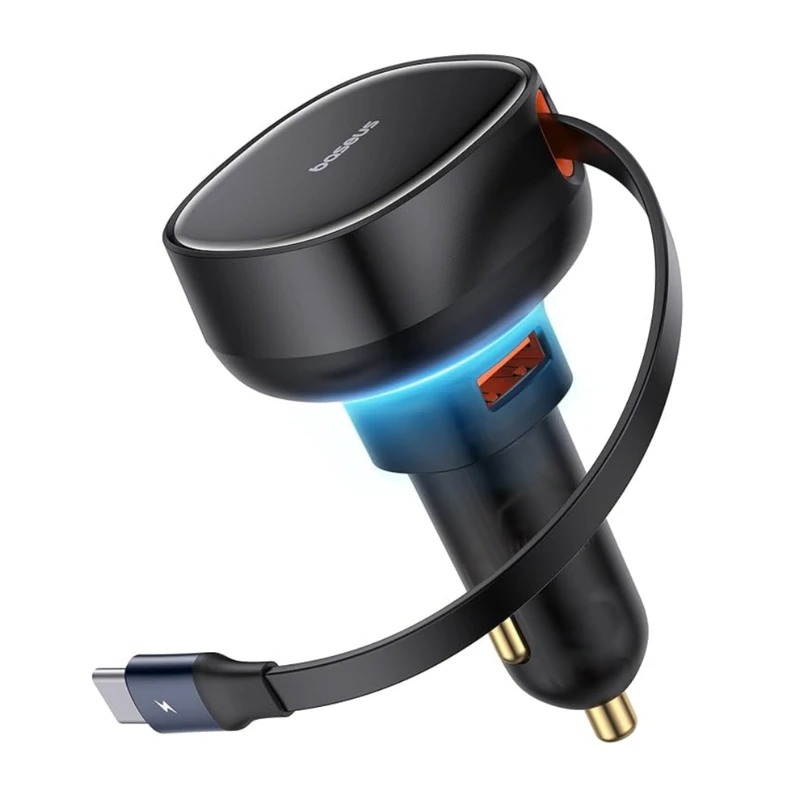 شارژر فندکی 60 وات بیسوس مدل CCTXP-UC