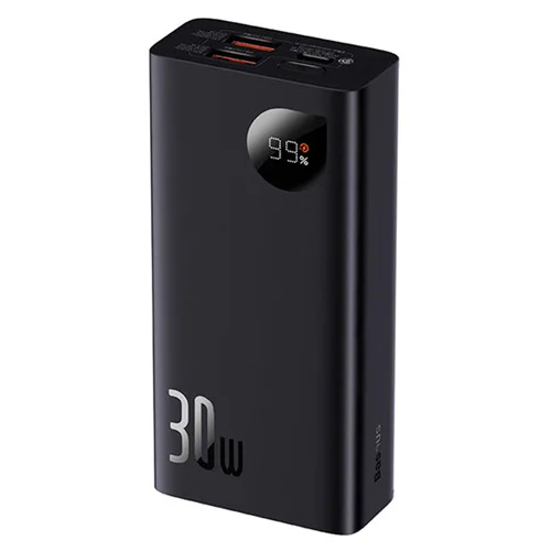 پاوربانک بیسوس مدل Adaman2 Digital Display 30W ظرفیت 10000 میلی آمپر ساعت