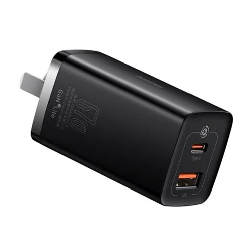 شارژر دیواری بیسوس مدل  GaN3 Lite 67W