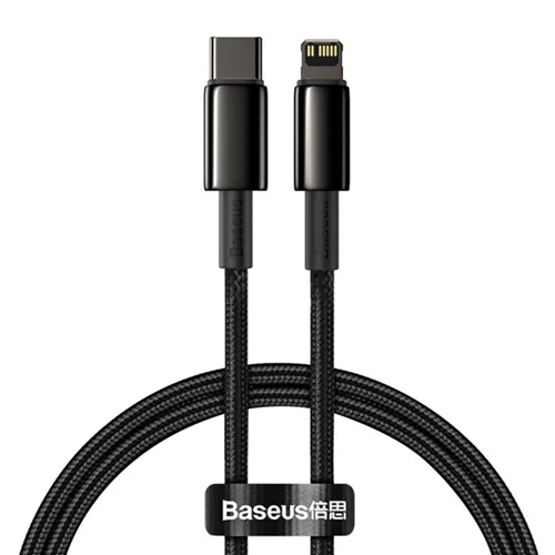 کابل تبدیل USB-C به لایتنینگ بیسوس مدل CATLWJ-01 20W طول 1 متر