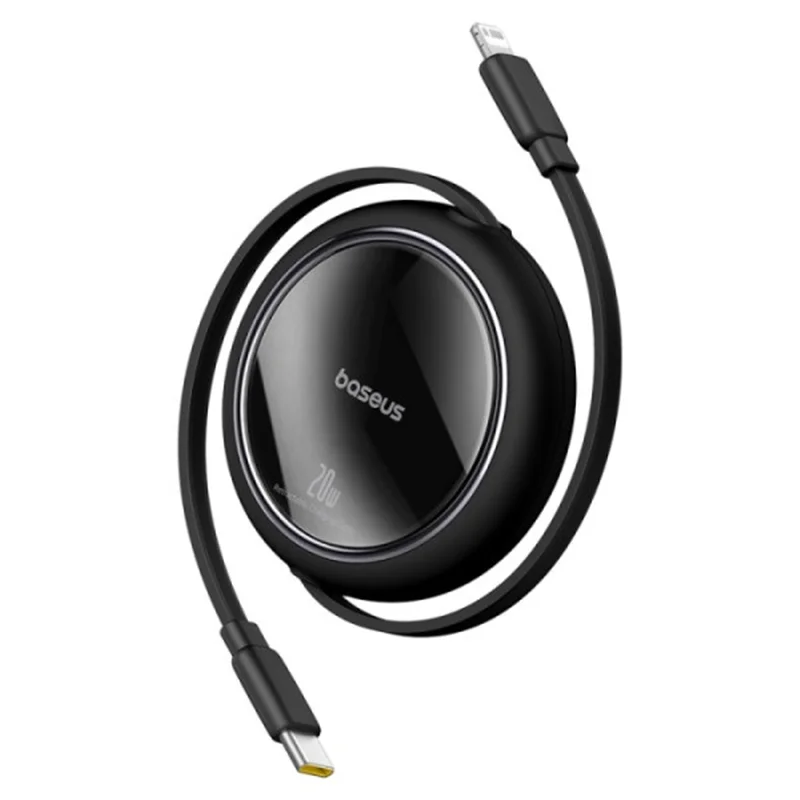 کابل تبدیل USB-C به لایتنینگ بیسوس مدل Free2Pull Mini 20W طول 1 متر