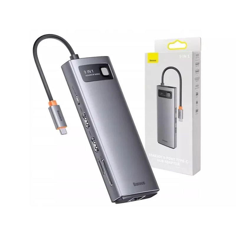 هاب 9 پورت USB-C بیسوس مدل BS-OH047