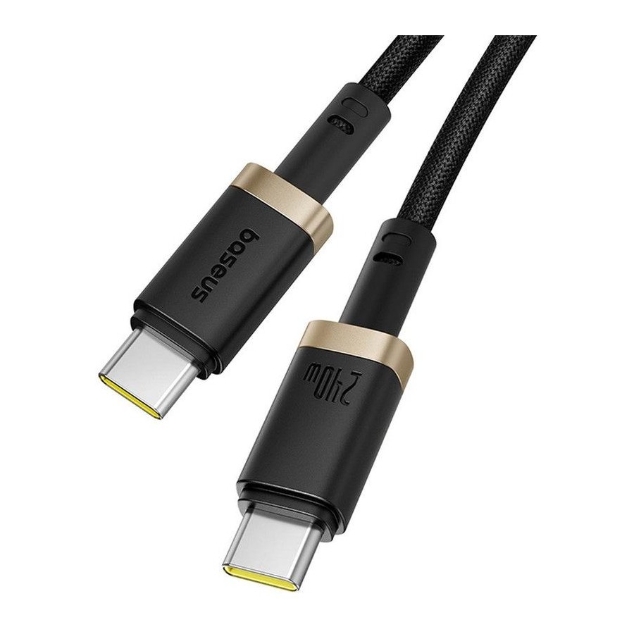 کابل تبدیل USB-C به USB-C بیسوس مدل Dura Series 240W طول 1 متر