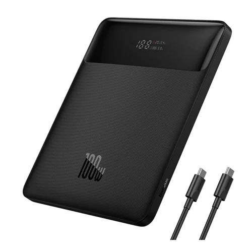 پاوربانک بیسوس مدل Blade 100W ظرفیت 20000 میلی آمپر