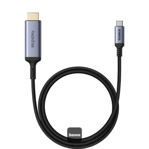 کابل تبدیل HDMI به USB-C بیسوس مدل BS-OH064 طول 1.5 متر